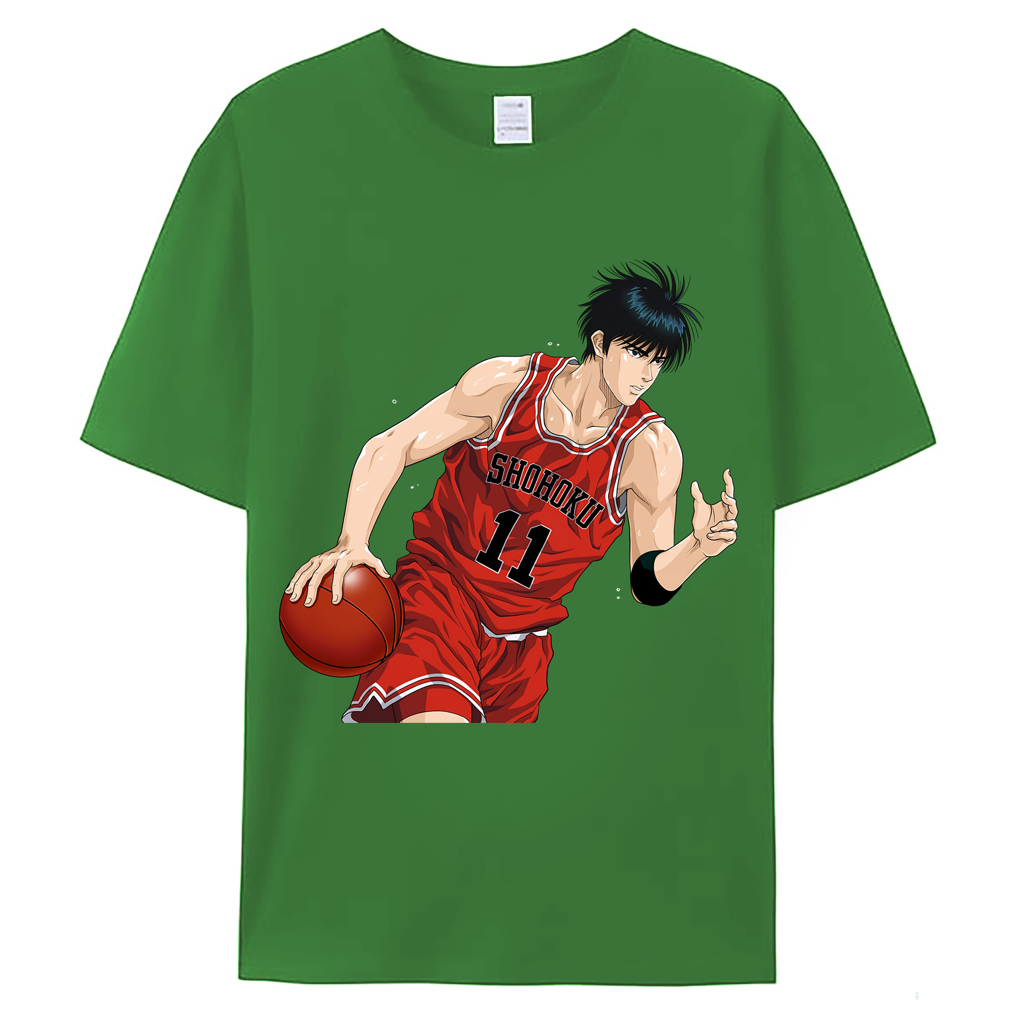 （画像用） SLAM DUNK／スラムダンク レディースカジュアルプリントTシャツ（綿100％）